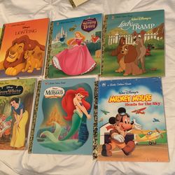 8 Little Golden Books 