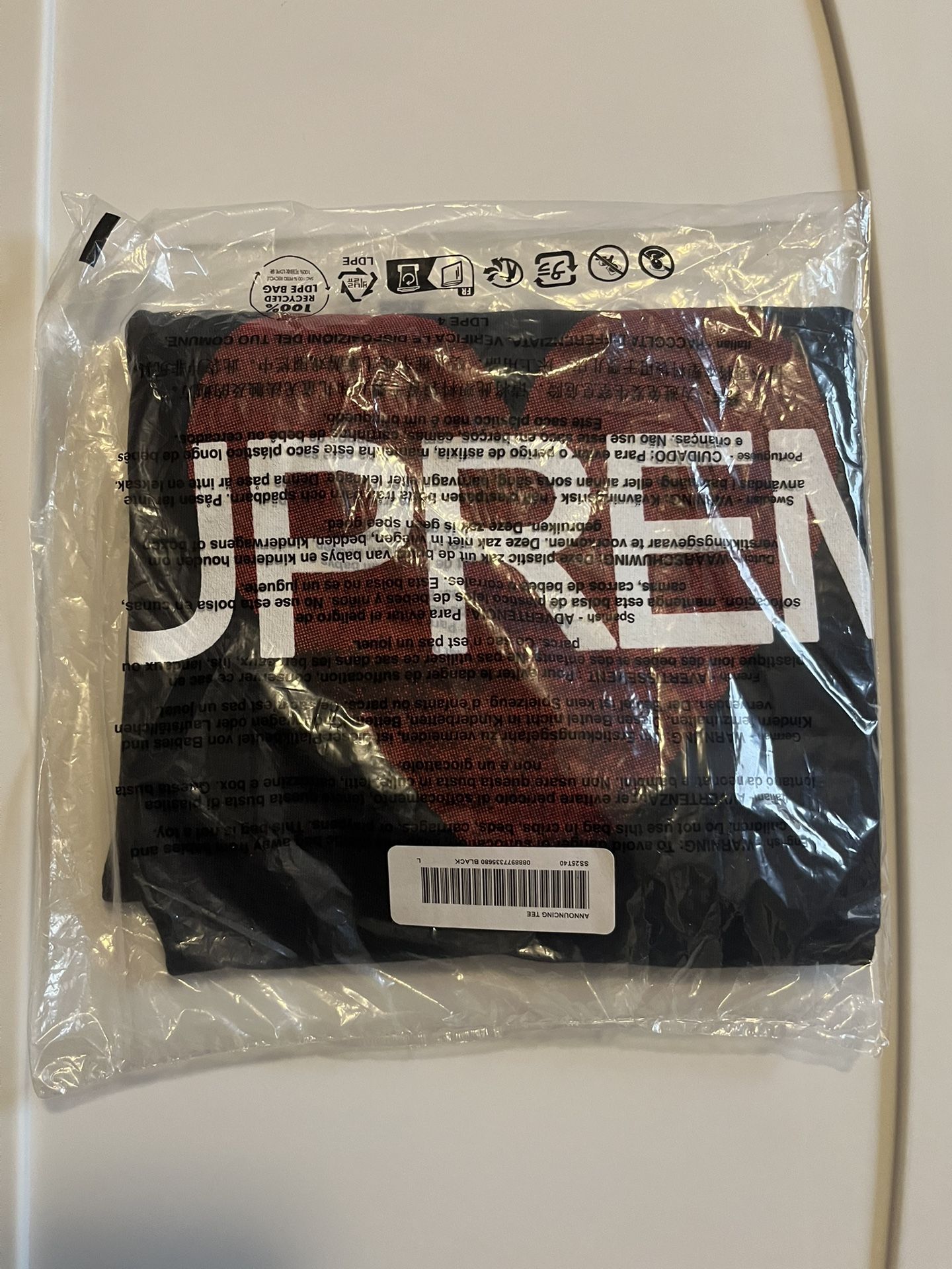 Supreme Announcing Tee