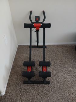 BODY RHYTHM Dual-track Ab Workout Machine