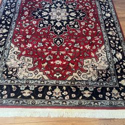 Authentic Vintage Persian Hand Weaved Rug