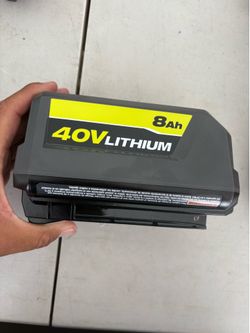 Ryobi 40V 8.0 Battery