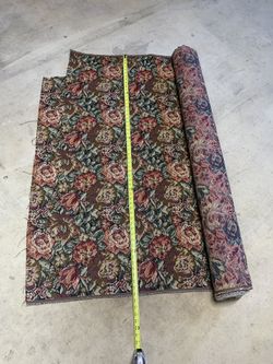 Antique Upholstery Couch Fabric Tapestry 