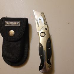 CRAFTSMAN UTILITY KNIFE W/CASE