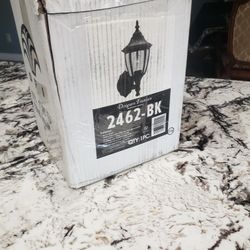 Outdoor Light Color Black