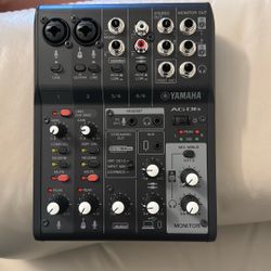 Yamaha Mixer AG06 MK2 6 Channel 