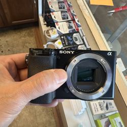 Sony Alpha A6100 24.2MP APS-C Mirrorless Camera - Body Only. 