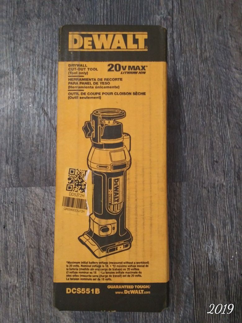 DeWalt. 20V MAX Drywall Cut-Out Tool