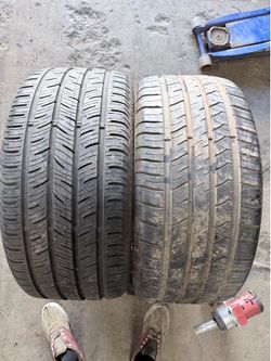 2 used Continental ContiProContact and Starfire WR 245/40R17 Tires