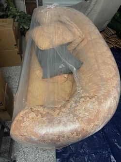 Peach Sofa