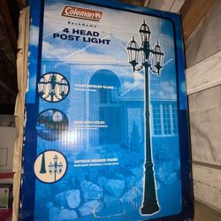 Coleman 4 Head Post Light (new)