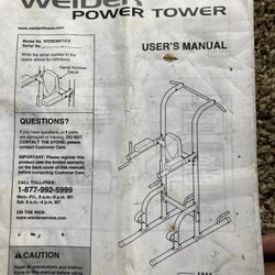 POWER TOWER/ Pull Ups - Dips - Push Up  