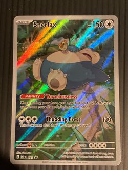Full art Promo Snorlax
