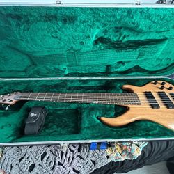 Peavy 6-String Bass With OEM Hard Case