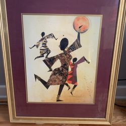 Framed Artwork 26” X 32” $25