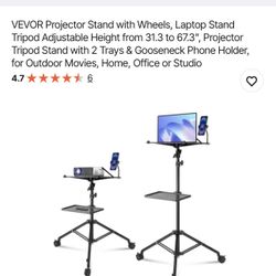 Projector Stand with Wheels