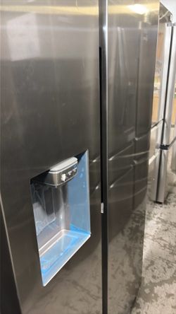 Samsung side by side refrigerator