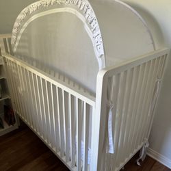 Pop up crib tent 