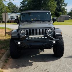 Rough Country Front Winch Bumper Jeep Gladiator JT/Wrangler JK & JL/Wrangler Unlimited 4WD