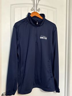Seahawks Blue Pullover Jacket (Men’s Size XL)