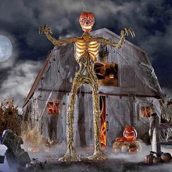 Halloween 12 foot Inferno pumpkin
