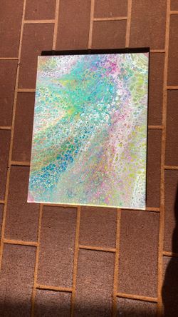  Multicolor Pastels Art On Canvas