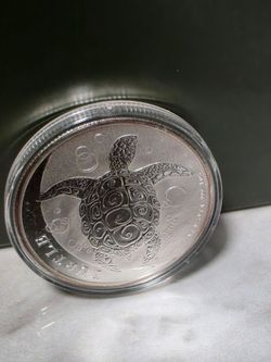 2016 Niue Hawksbill Turtle 1 OZ Silver Coin