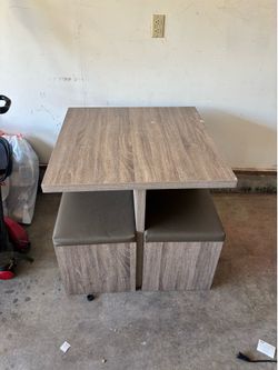 Table and chairs. 50 obo