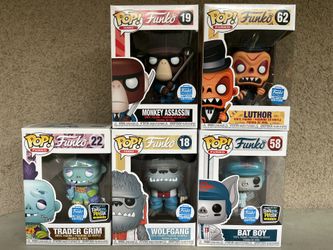 Lot Of Funko Pop! Fantastik Plastik Figures Assortment New & Used