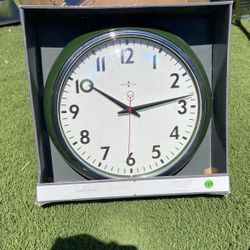 Green Wall Clock