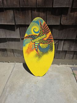 NEW Wham-O Wooden Skimboard