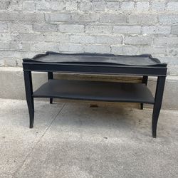 Black Vintage end table