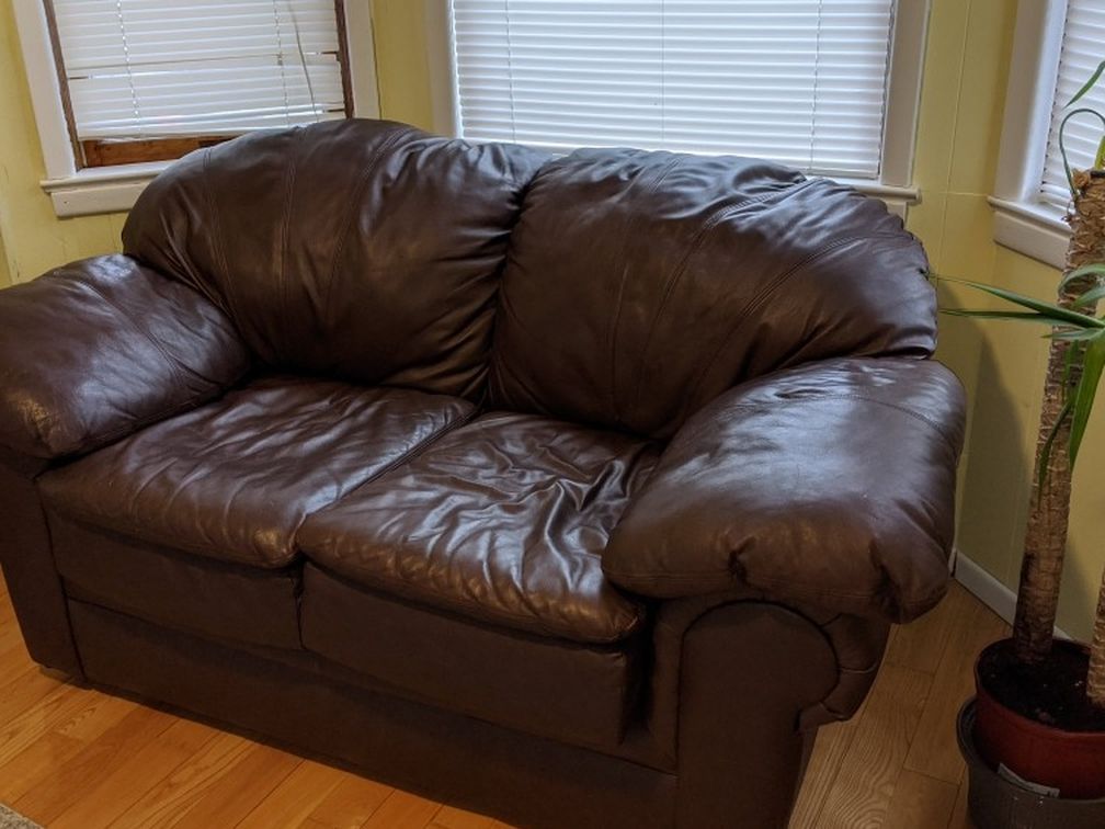 Loveseat Sofa Leather