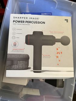 Sharper Image Power Percussion Deep Tissue Massager