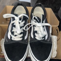 Black Old School Vans 