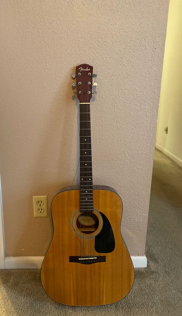 Fender dg 18 nat acoustic guitar for Sale in Houston, TX OfferUp