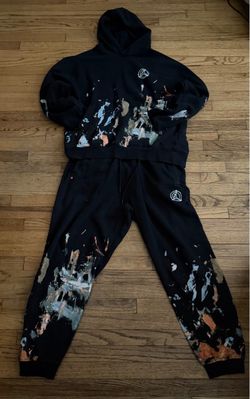 NWT Nike Air Jordan Artist Series Jammie Holmes Hoodie & Sweatpants Set FD7393-010 / FD7399-010