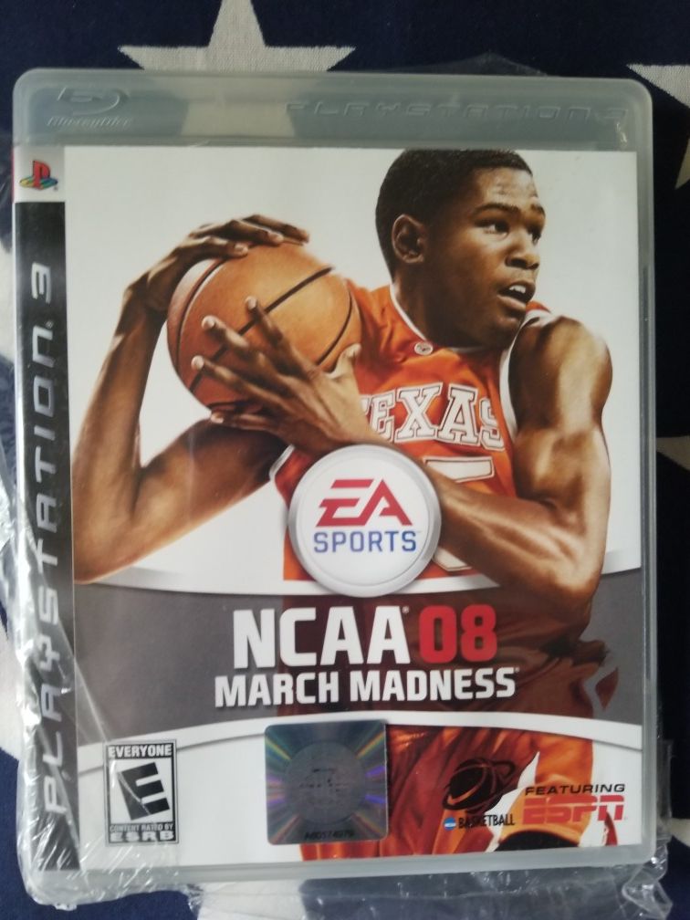 NCAA 08 MARCH MADNESS (PS3) NEW IN PLASTIC