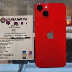 Unlocked Red iPhone 14 128gb (We Offer 90 Day Same As Cash Financing)
