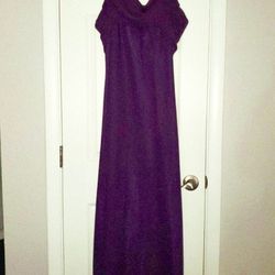 Formal Dress,  Purple, Size 2x (Runs Small)