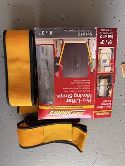 Super Sliders Pro-Lifter Moving Straps Set of 2