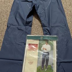 Travelite Pants Size L 20MM PVC/Coated Nylon 100% Waterproof Brand New