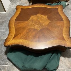 Pair Of Matching Solid Wood End Tables