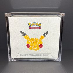 Pokemon ETB Acrylic Cases “NEW”