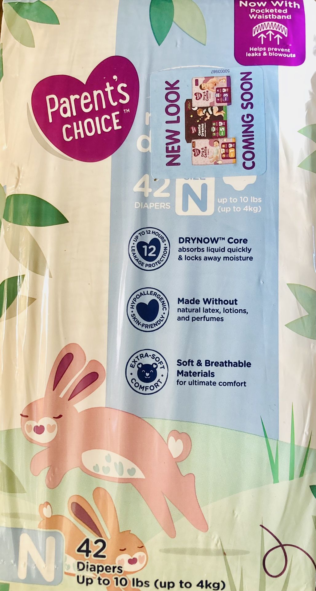 Parent’s Choice Diapers- Newborn