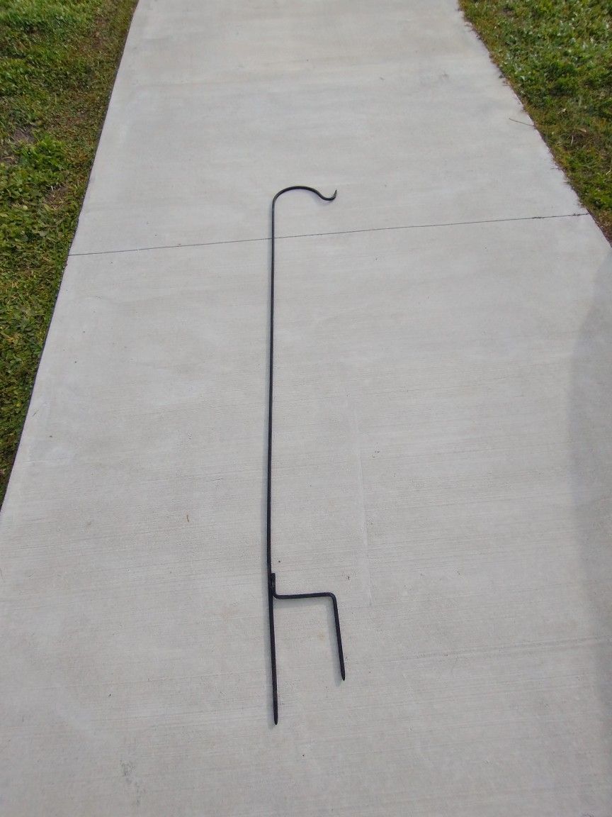 Iron Plant Holder (About 6' when in ground)