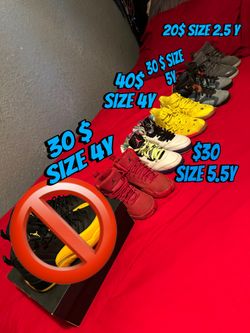 Jordan Kid Shoes Sizes 2-5.5