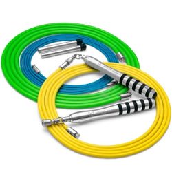 WAYZA ROPE Interlocking Weighted Jump Ropes [3-PC SET]