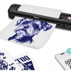 Bagana M500 Tattoo Stencil Printer Thermal Temporary Bluetooth Wireless Portable A4 Tattoo Transfer Stencils Machine Kit with 10pcs Tattoo Paper for T