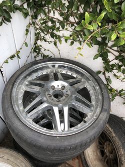 20” - 4 Rims with tires