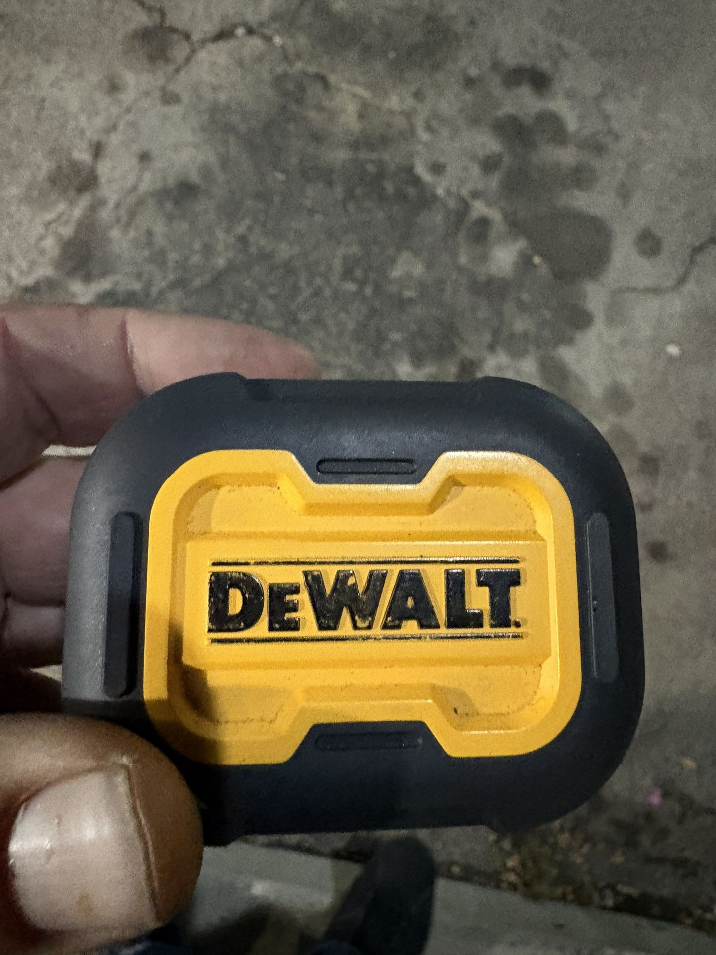 DeWalt Wireless Earbuds + Charging Case (Durable Worksite Earbuds)